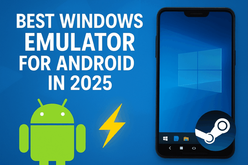 Best Windows Emulators for Android in 2025 ⚡ – Run PC Games & Apps on Your Phone