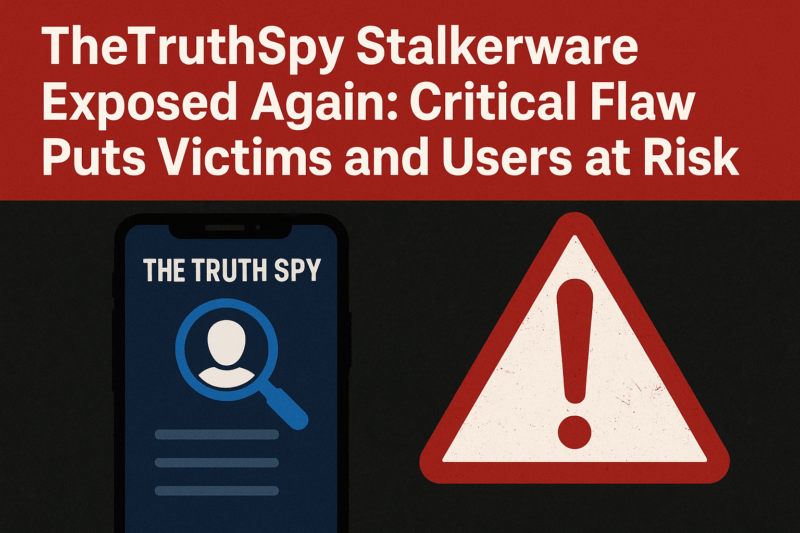 TheTruthSpy Stalkerware Exposed Again: Critical Flaw Puts Victims and Users at Risk