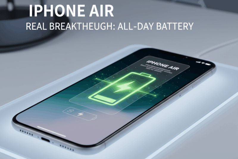 The iPhone Air’s Real Breakthrough Lies in Its Battery