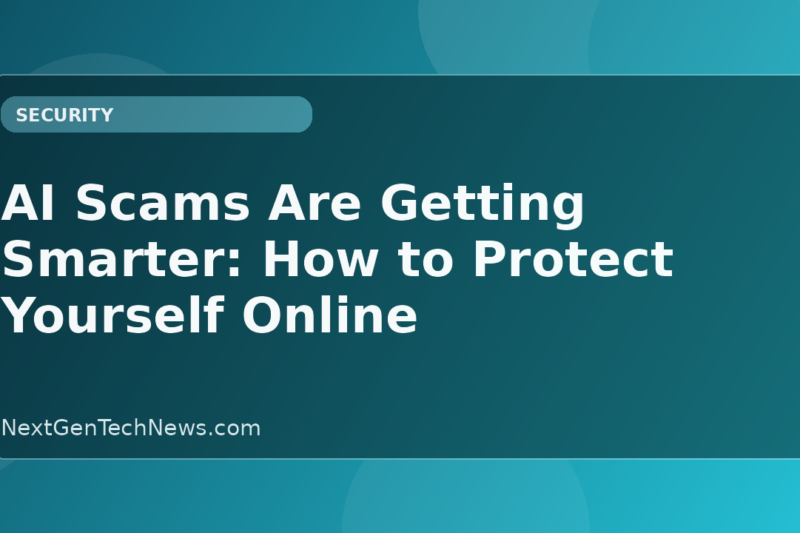 AI Scams Are Getting Smarter: How to Protect Yourself Online