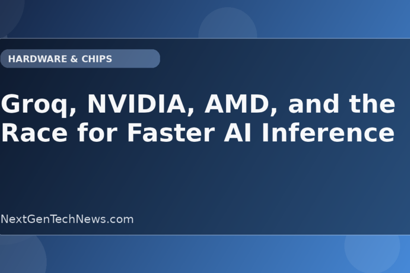 Groq, NVIDIA, AMD, and the Race for Faster AI Inference