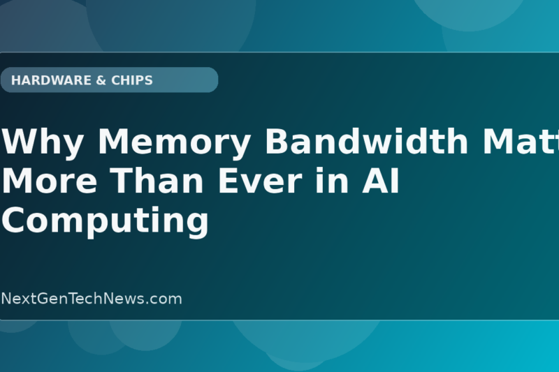 Why Memory Bandwidth Matters More Than Ever in AI Computing