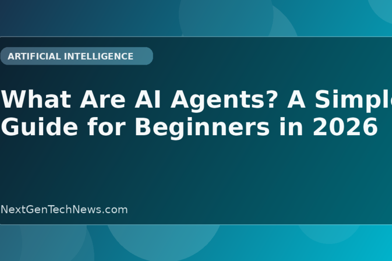 What Are AI Agents? A Simple Guide for Beginners in 2026